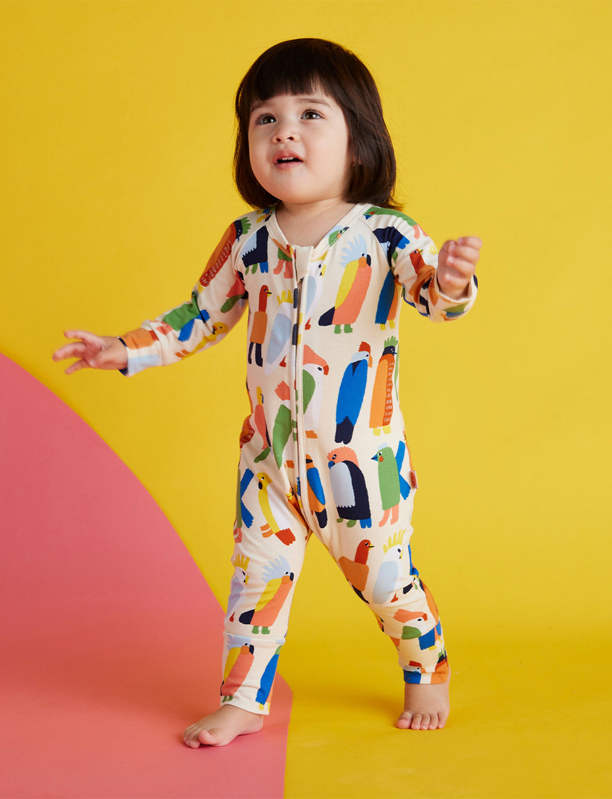 Flamin' Galahs | Min Pin x Halcyon Nights | Australian Baby & Kids Clothes