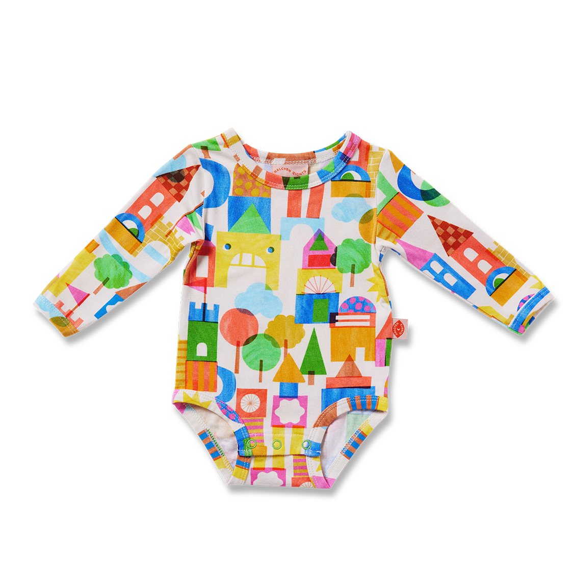 Castle Of Dreams Long Sleeve Bodysuit