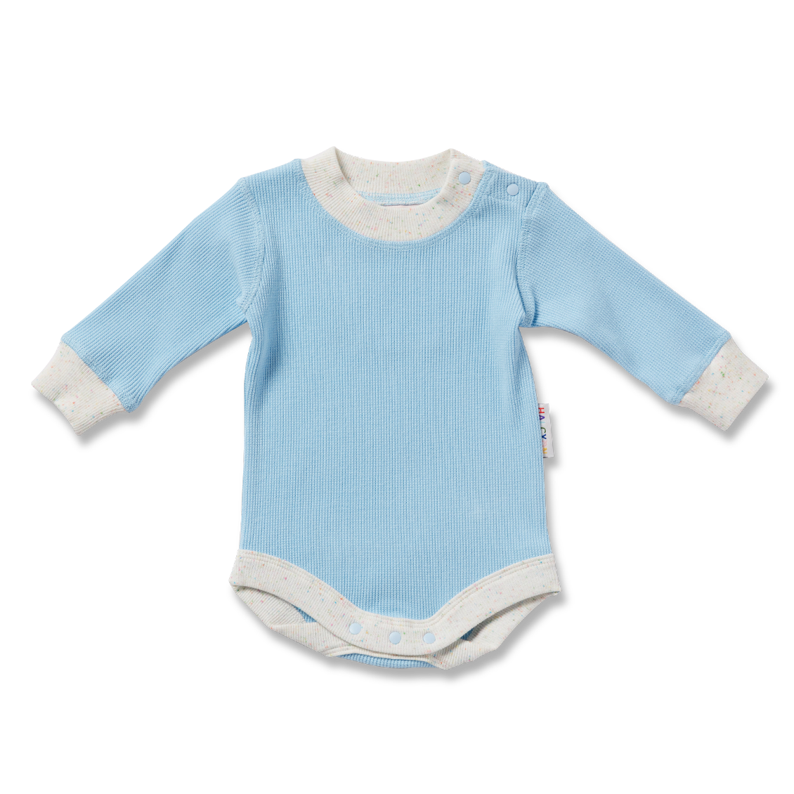 Hush Blue Organic LS Bodysuit