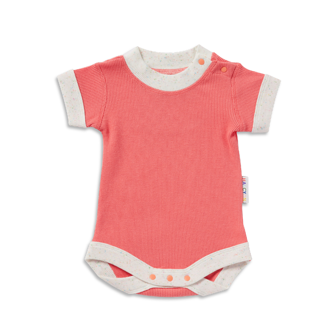 Watermelon Organic Short Sleeve Bodysuit