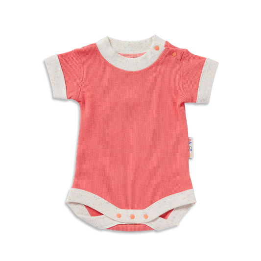 Watermelon Organic Short Sleeve Bodysuit