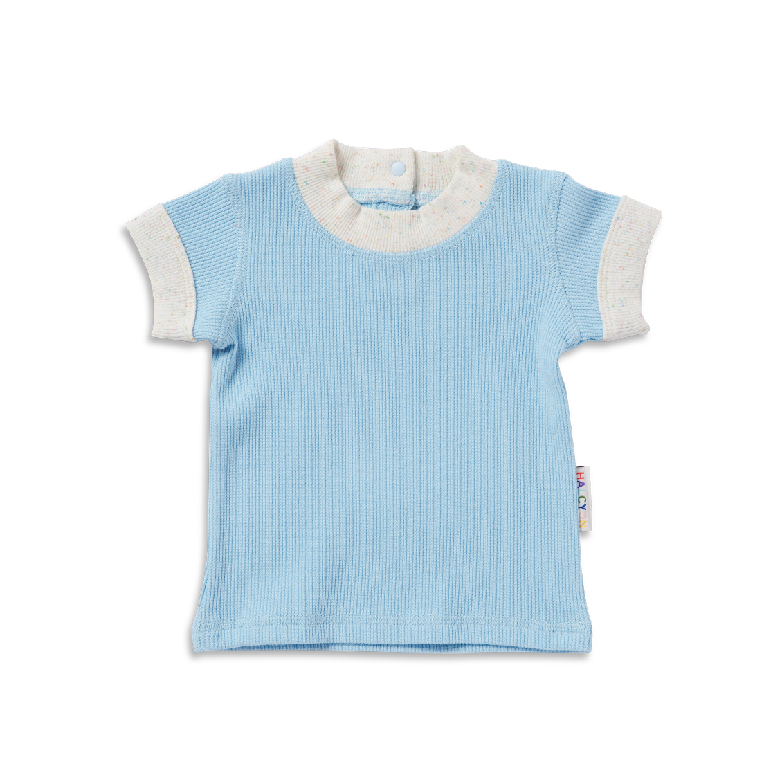 Hush Blue Organic Short Sleeve T Shirt