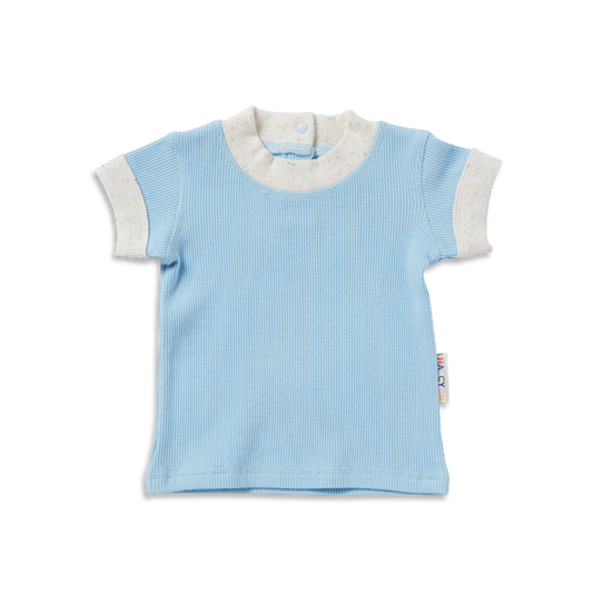 Hush Blue Organic Short Sleeve T Shirt