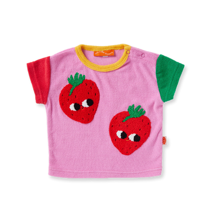 Strawberry Terry T Shirt