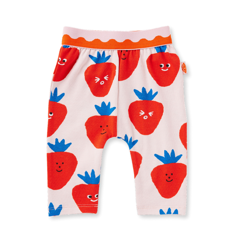 Berry Cosy Baby Leggings