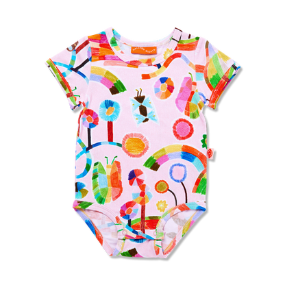 Magic Meadow Short Sleeve Bodysuit