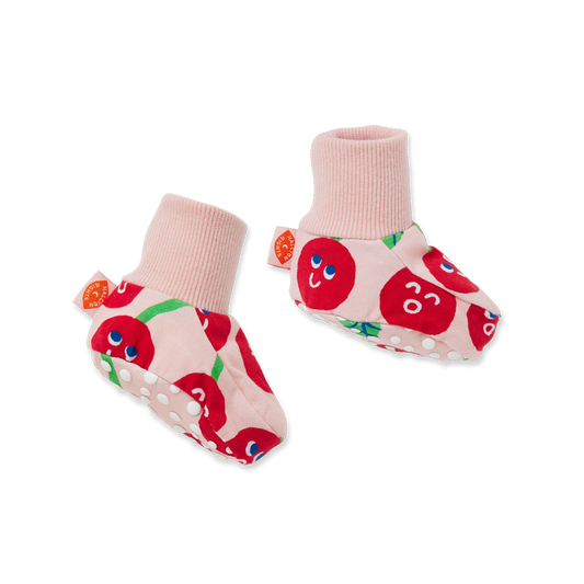 Cheeky Cherry Baby Booties