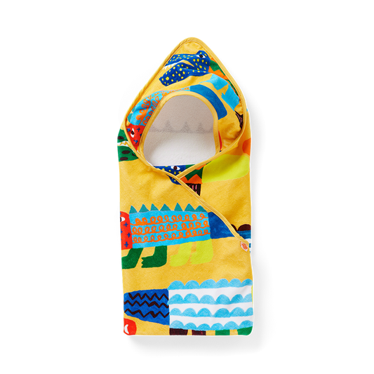 Baby Hooded Towel Chomp