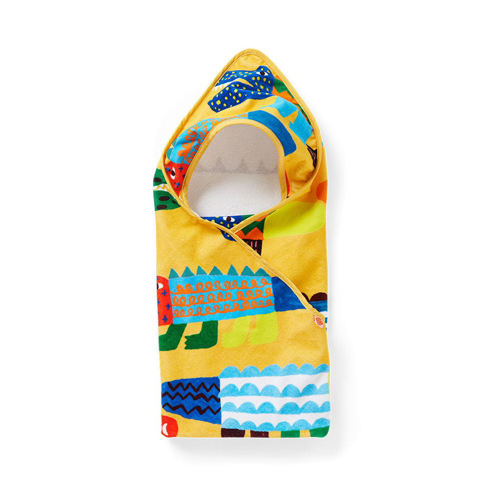 Baby Hooded Towel Chomp