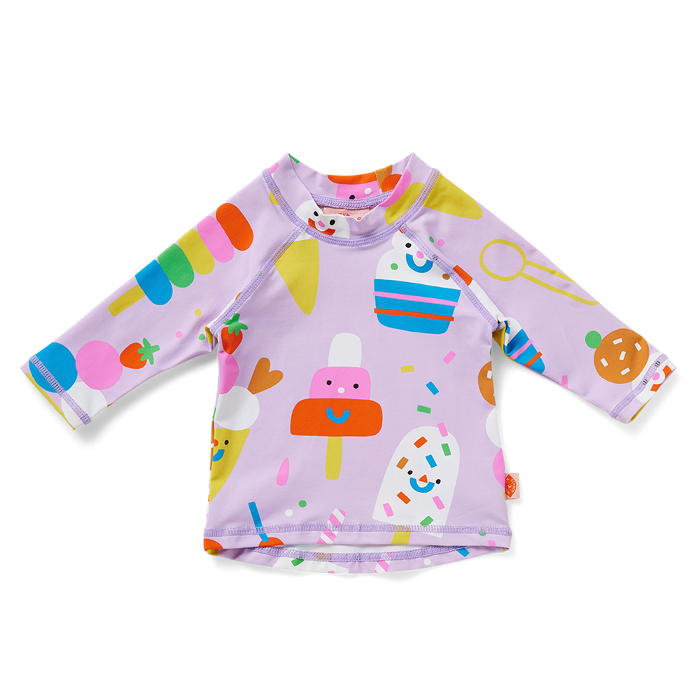 Long Sleeve Rash Vest Sundae Fun Day