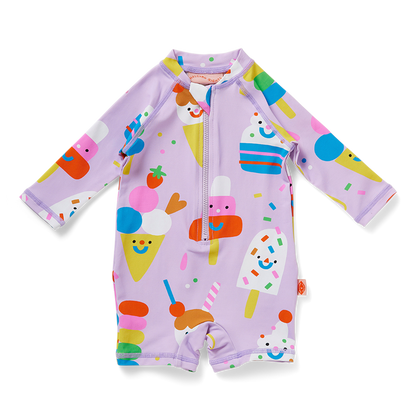 Long Sleeve Rash Suit Sundae Fun Day