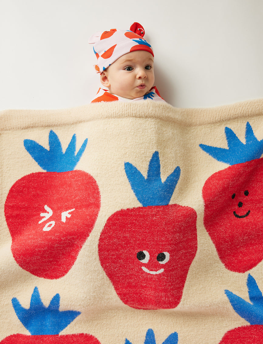 Berry Cosy Baby Blanket
