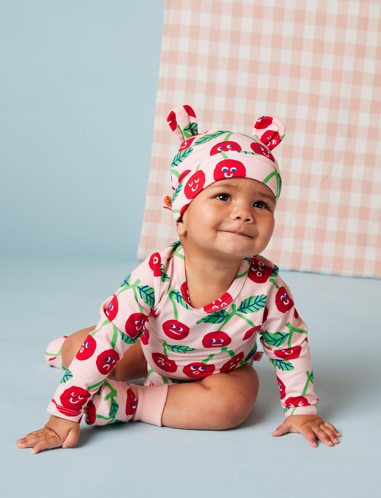 Cheeky Cherry Long Sleeve Bodysuit