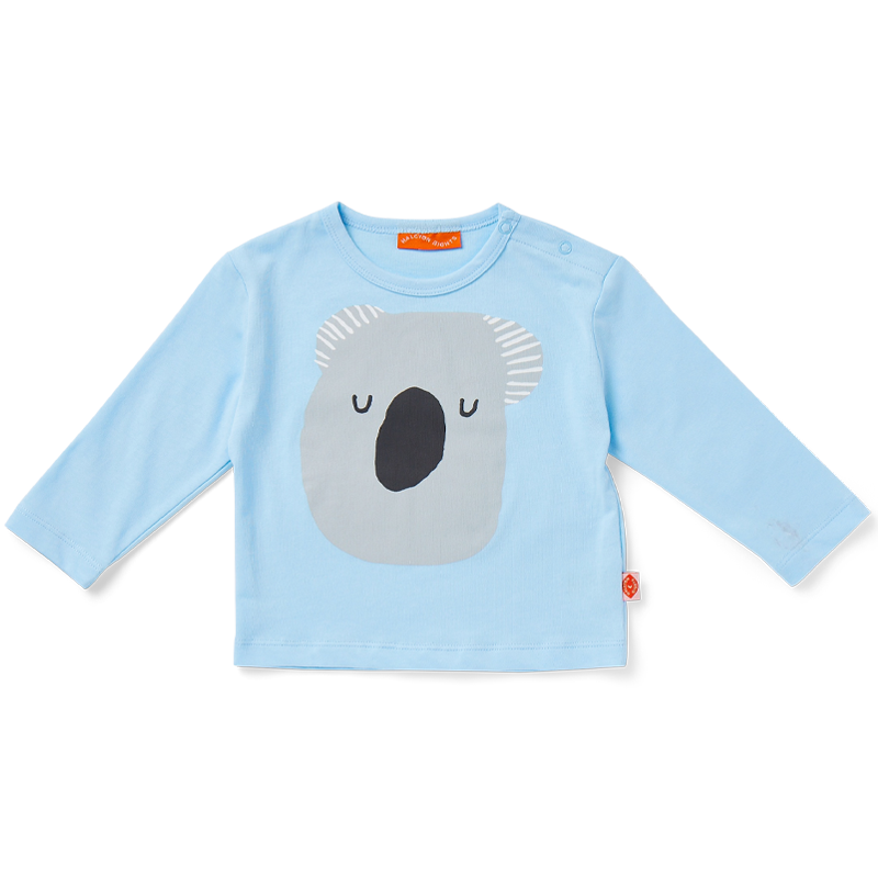 Koala Blue Long Sleeve T Shirt