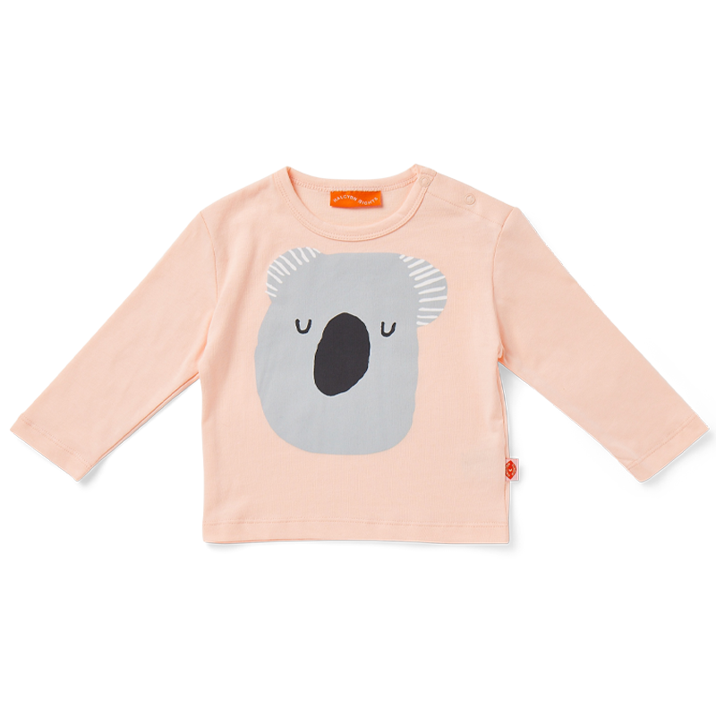 Koala Peach Long Sleeve T Shirt