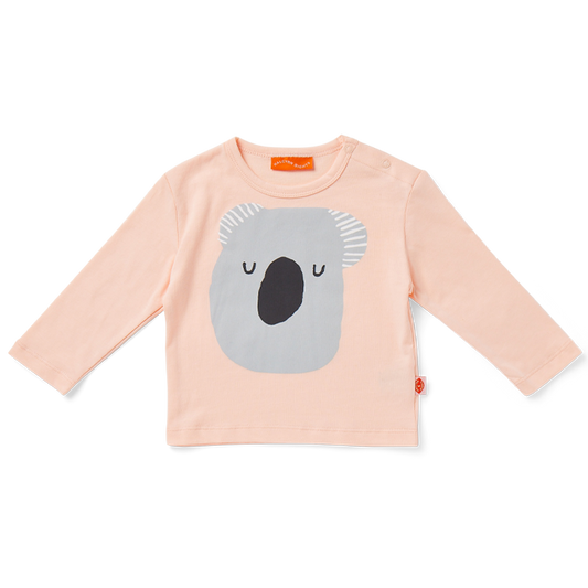 Koala Peach Long Sleeve T Shirt