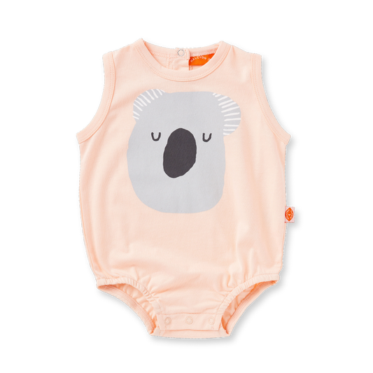 Koala Peach Singletsuit