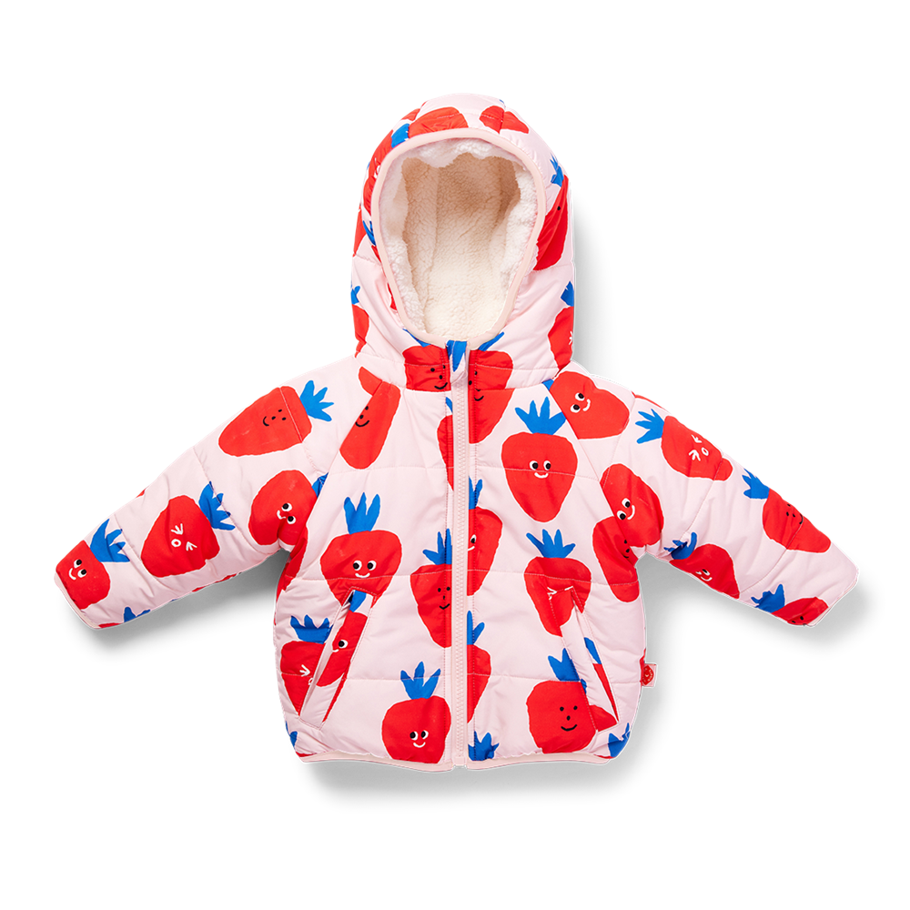 Berry Cosy Kids Puffer Jacket