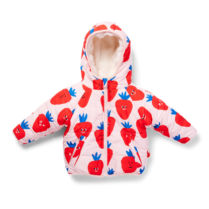 Berry Cosy Kids Puffer Jacket