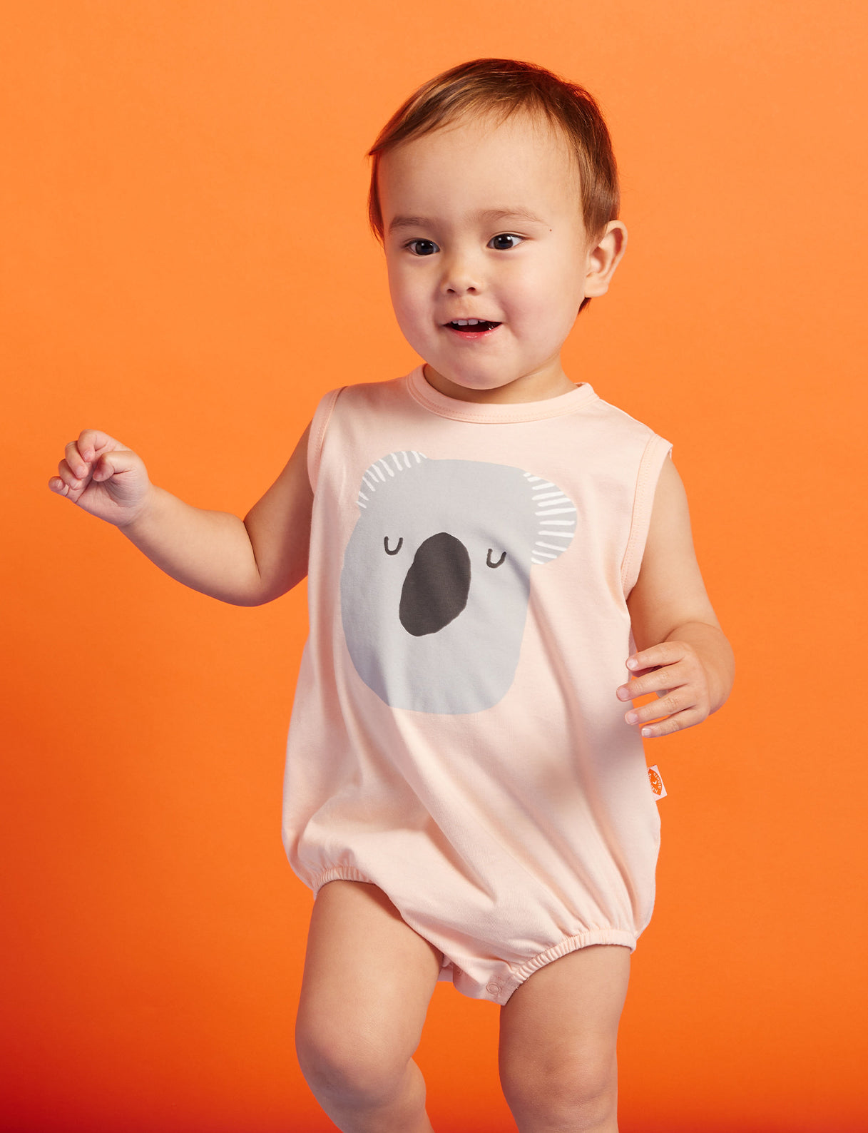 Koala Peach Singletsuit