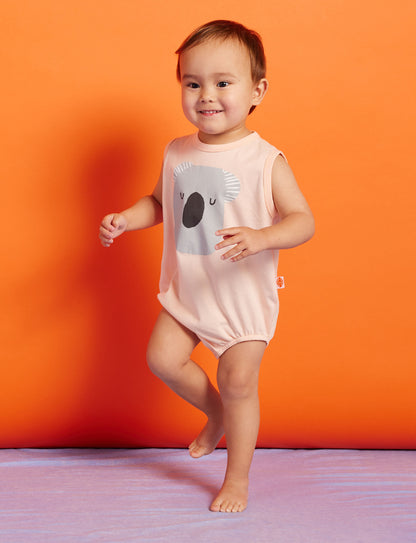 Koala Peach Singletsuit