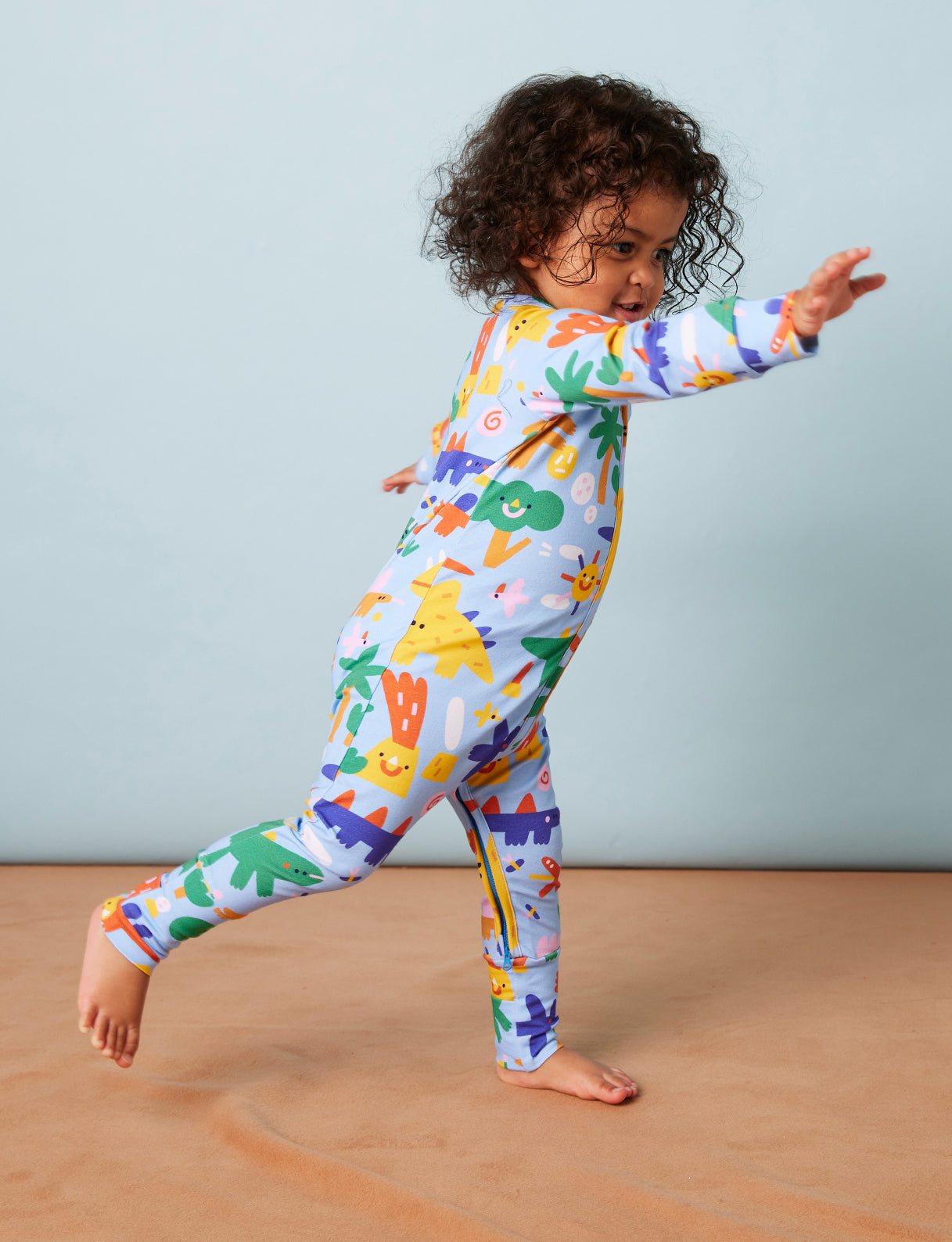 Dino Days Long Sleeve Romper