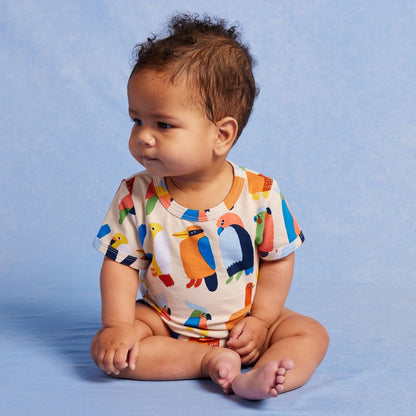 Flamin' Galahs Short Sleeve Bodysuit