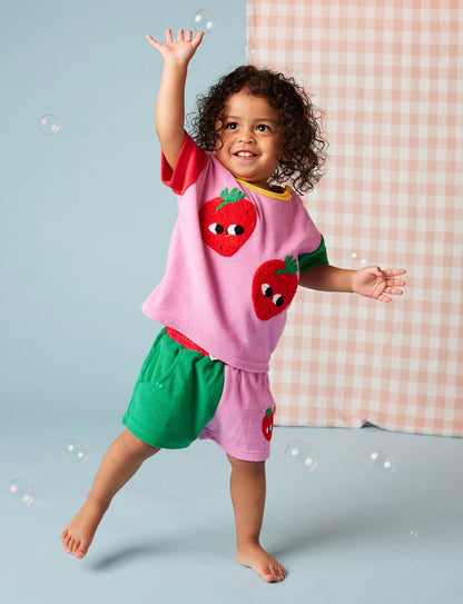 Strawberry Terry T Shirt