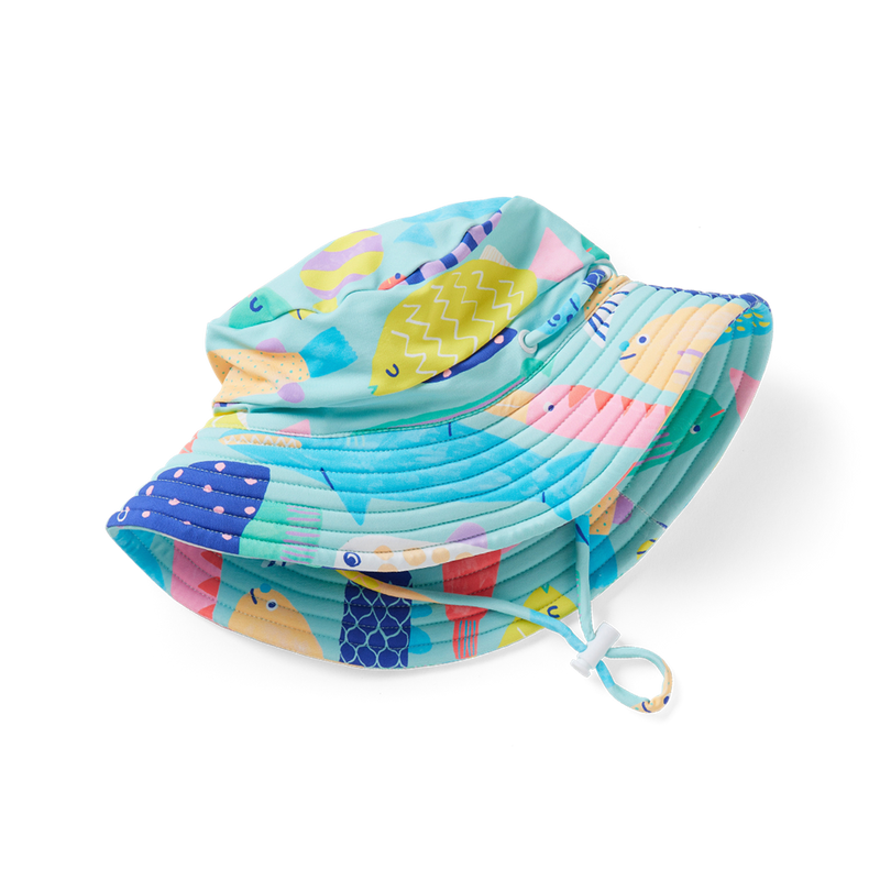 Swim Bucket Hat Rainbow Reef