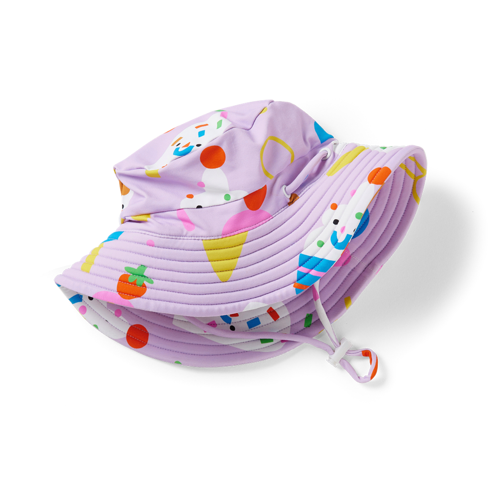 Swim Bucket Hat Sundae Fun Day