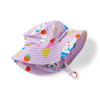 Swim Bucket Hat Sundae Fun Day