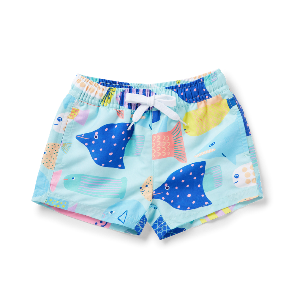 Kids Boardshorts Rainbow Reef