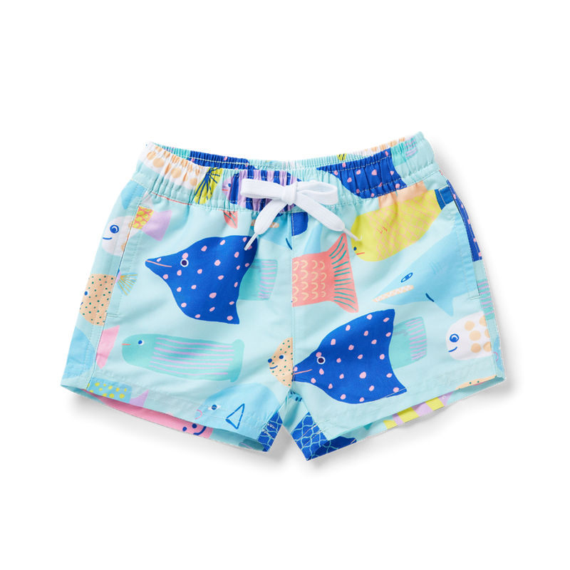 Kids Boardshorts Rainbow Reef