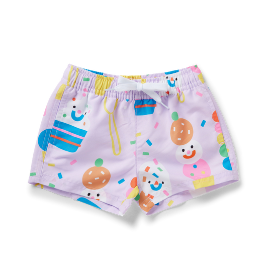 Kids Boardshorts Sundae Fun Day