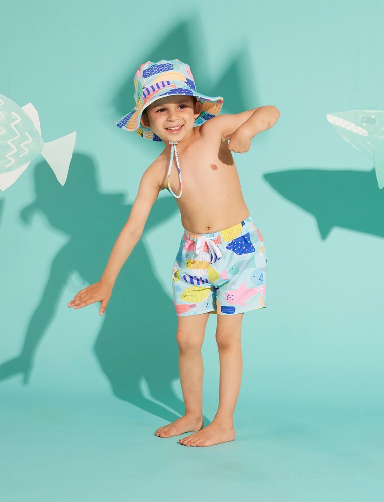 Kids Boardshorts Rainbow Reef