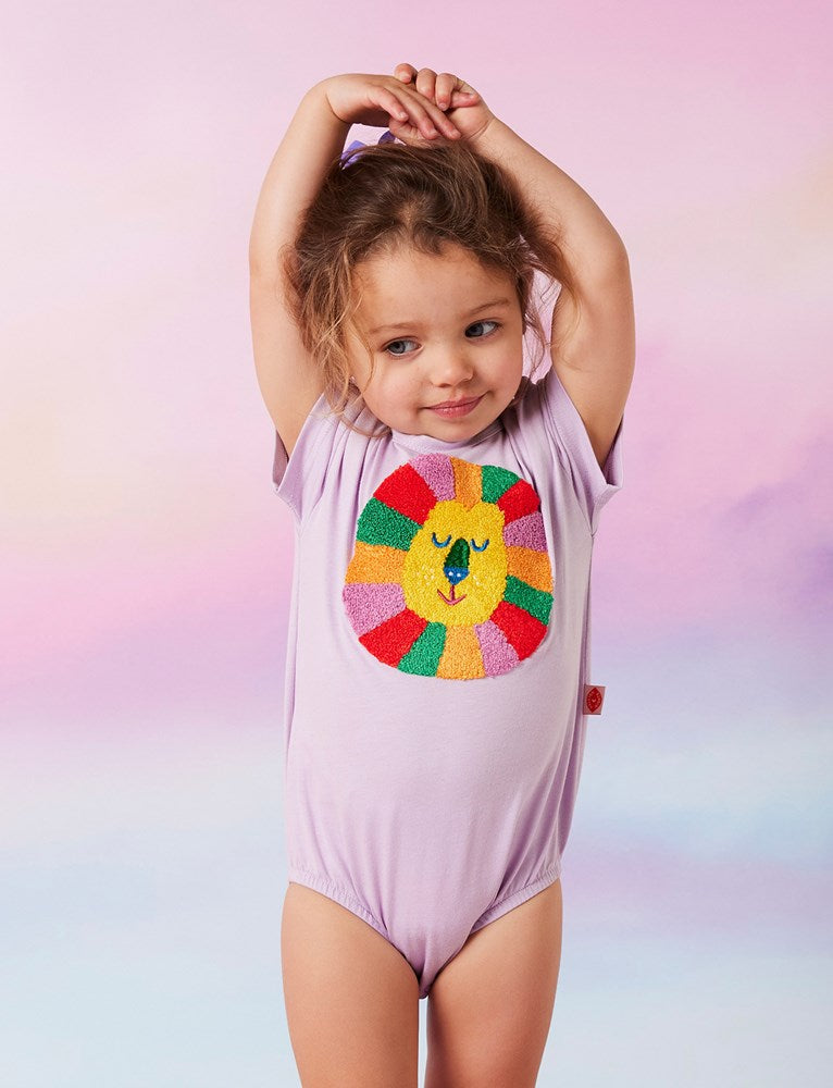 Lilac Lion Bodysuit