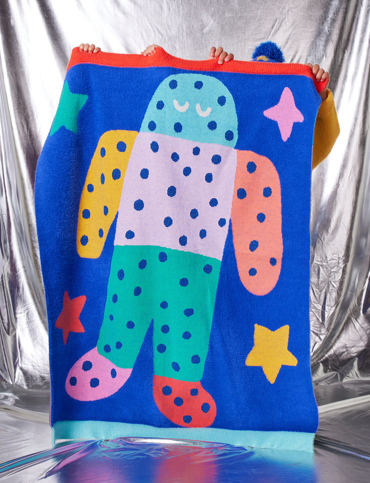 Rocket Ride Baby Blanket