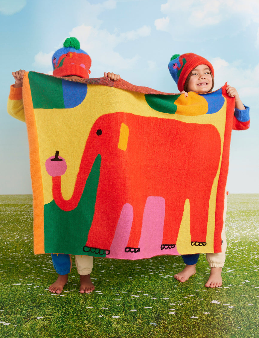 Safari Park Baby Blanket