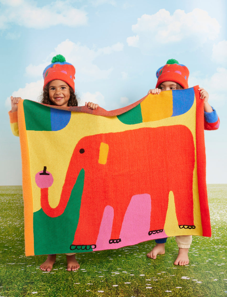 Safari Park Baby Blanket