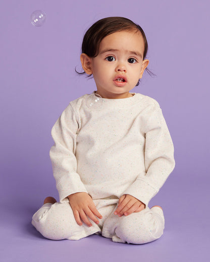 Sprinkle Organic Long Sleeve Romper