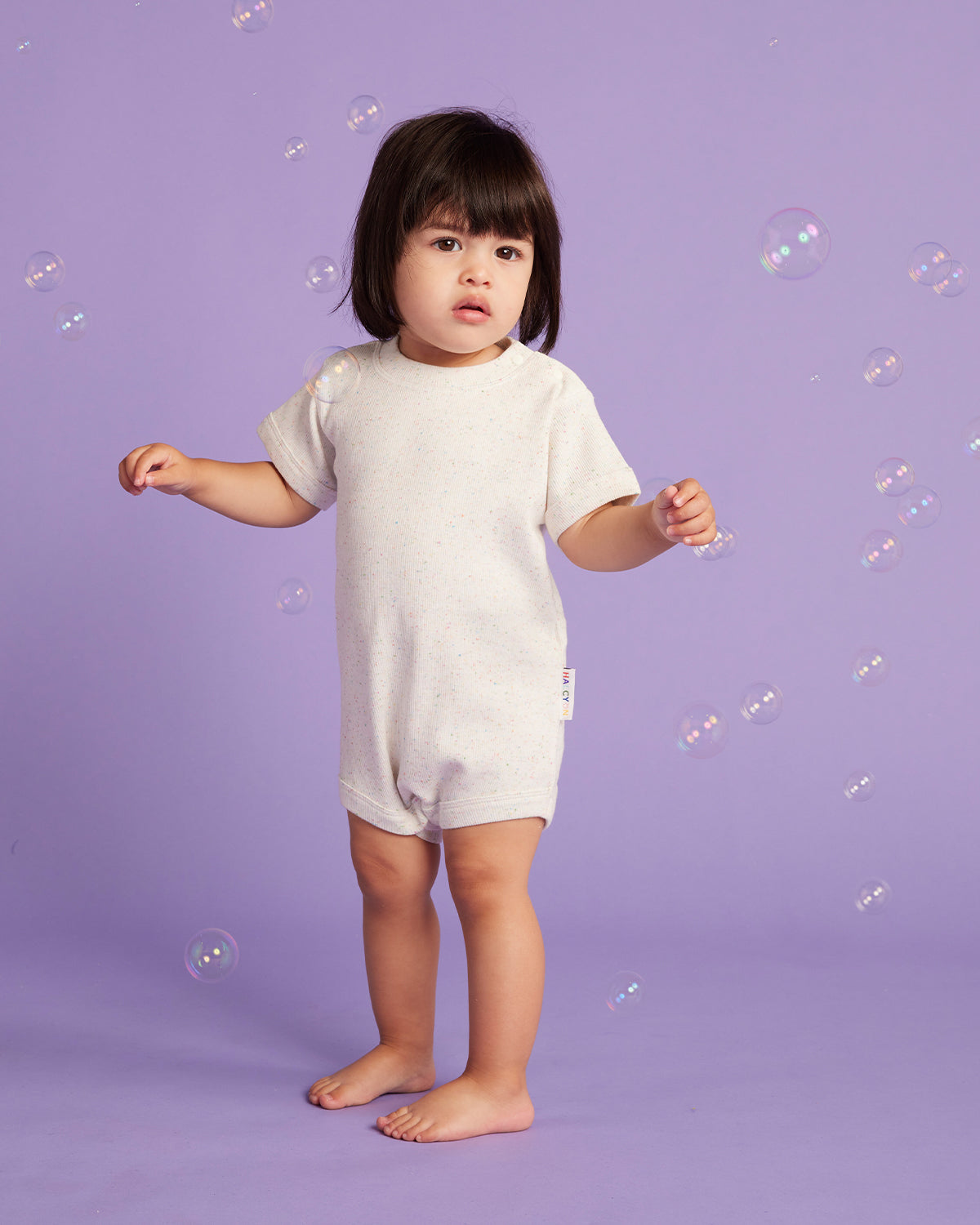 Sprinkle Organic Short Sleeve Bodysuit