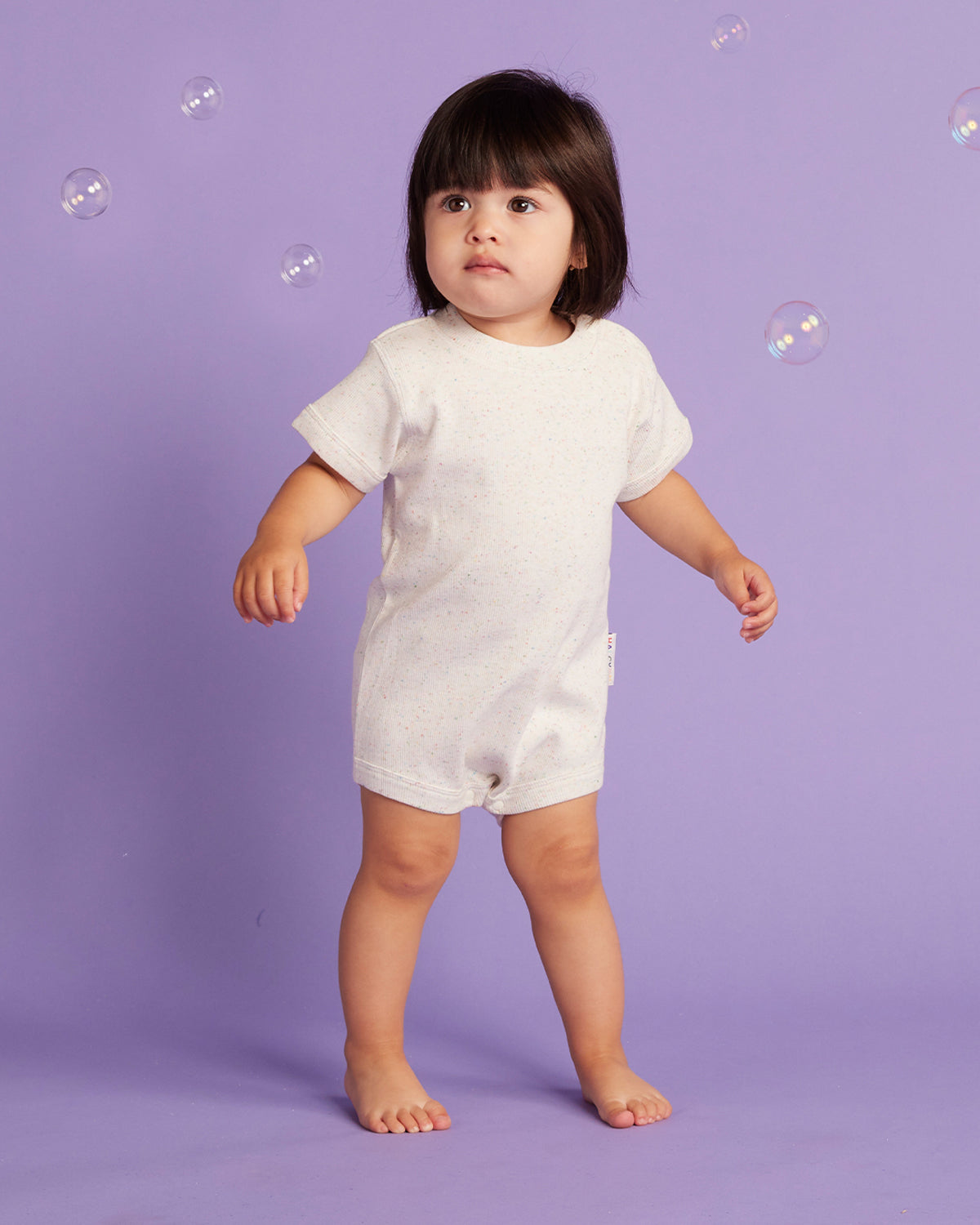 Sprinkle Organic Short Sleeve Bodysuit