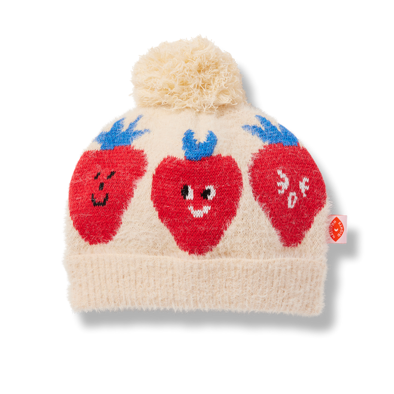 Berry Cosy Knit Beanie
