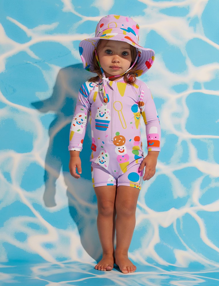 Long Sleeve Rash Suit Sundae Fun Day