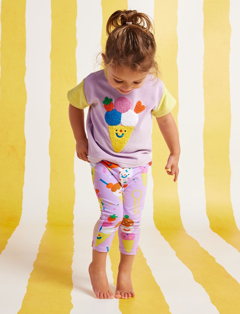 Sundae Funday Baby Leggings