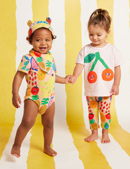 Tropicana Short Sleeve Bodysuit