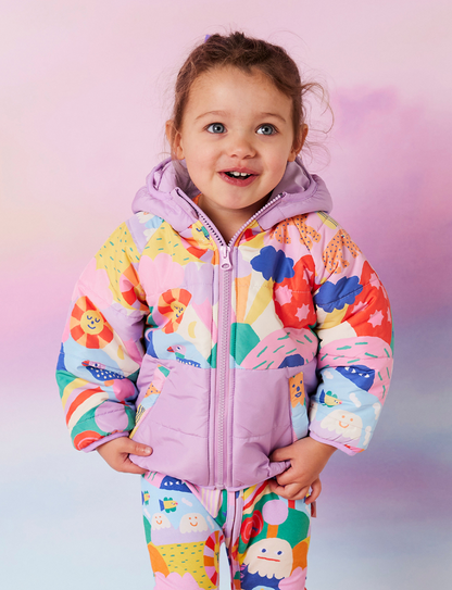 Rainbow Valley Kids Puffer Jacket - Preorder