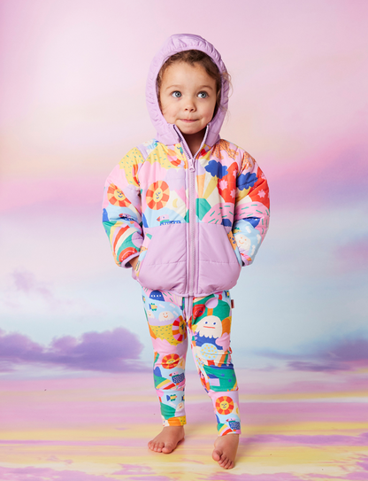 Rainbow Valley Kids Puffer Jacket - Preorder