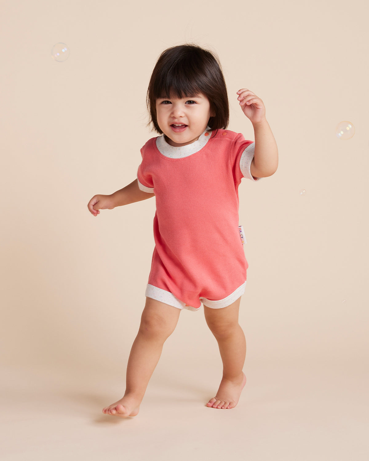 Watermelon Organic Short Sleeve Bodysuit