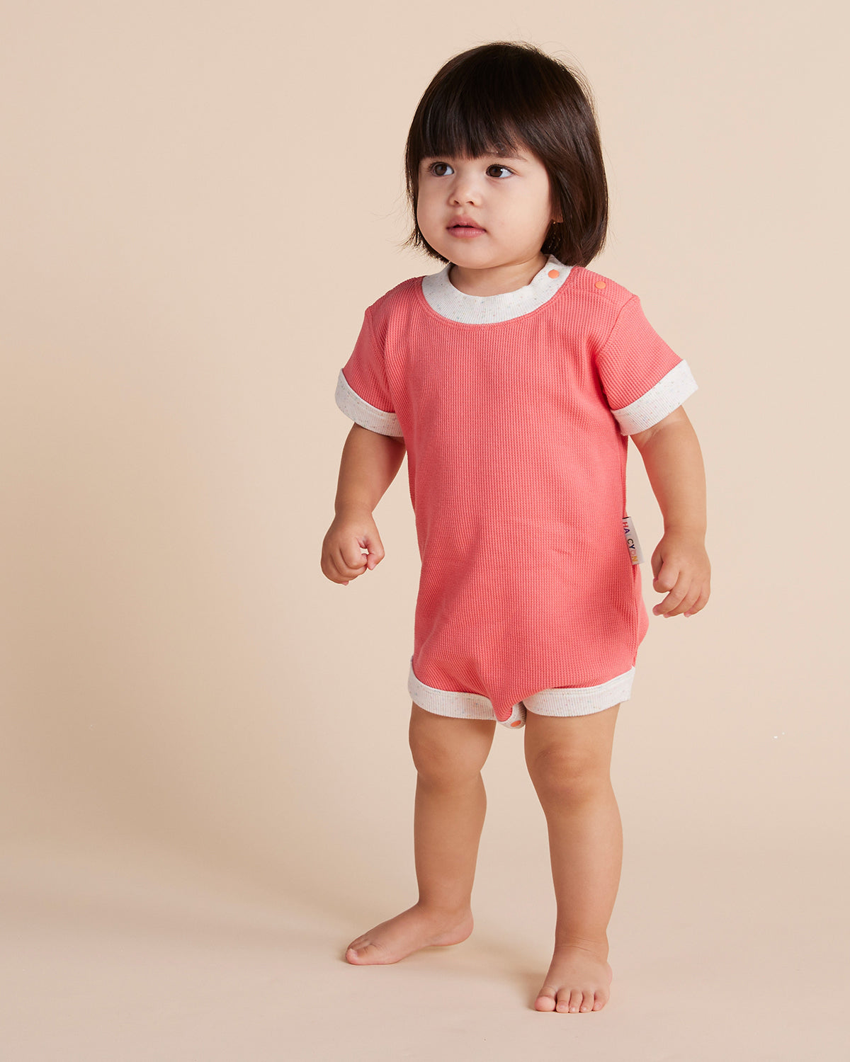 Watermelon Organic Short Sleeve Bodysuit